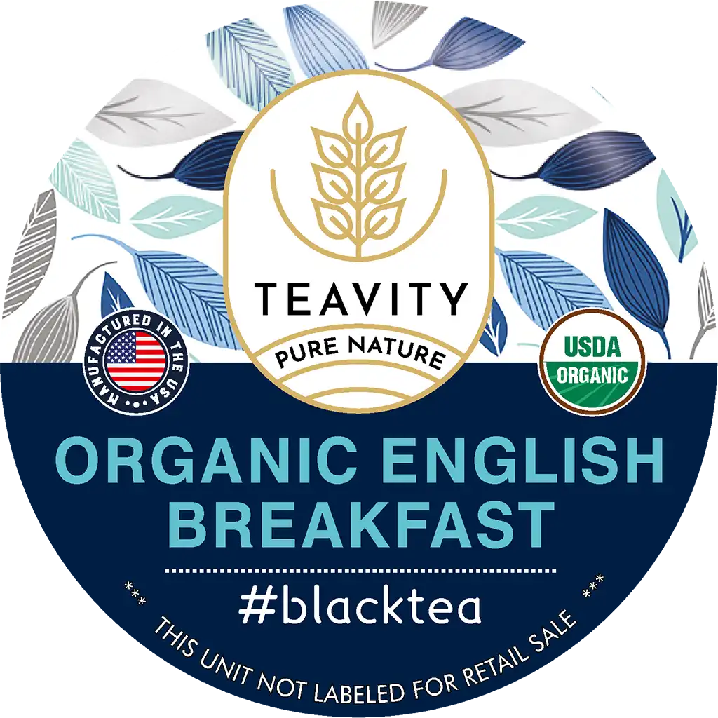 Organic English Breakfast Black Tea Logo Teavity