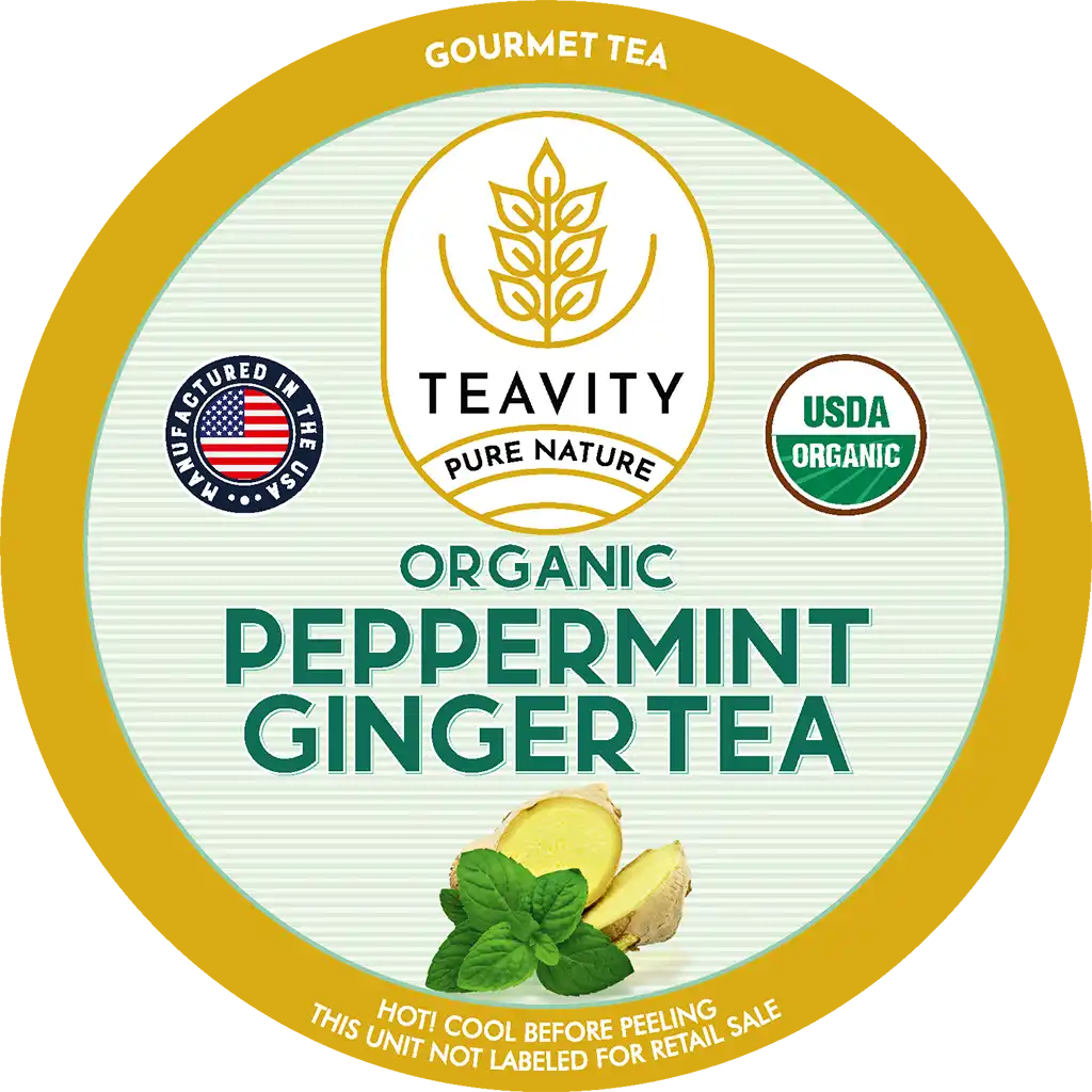 Organic Ginger Peppermint Tea - Teavity