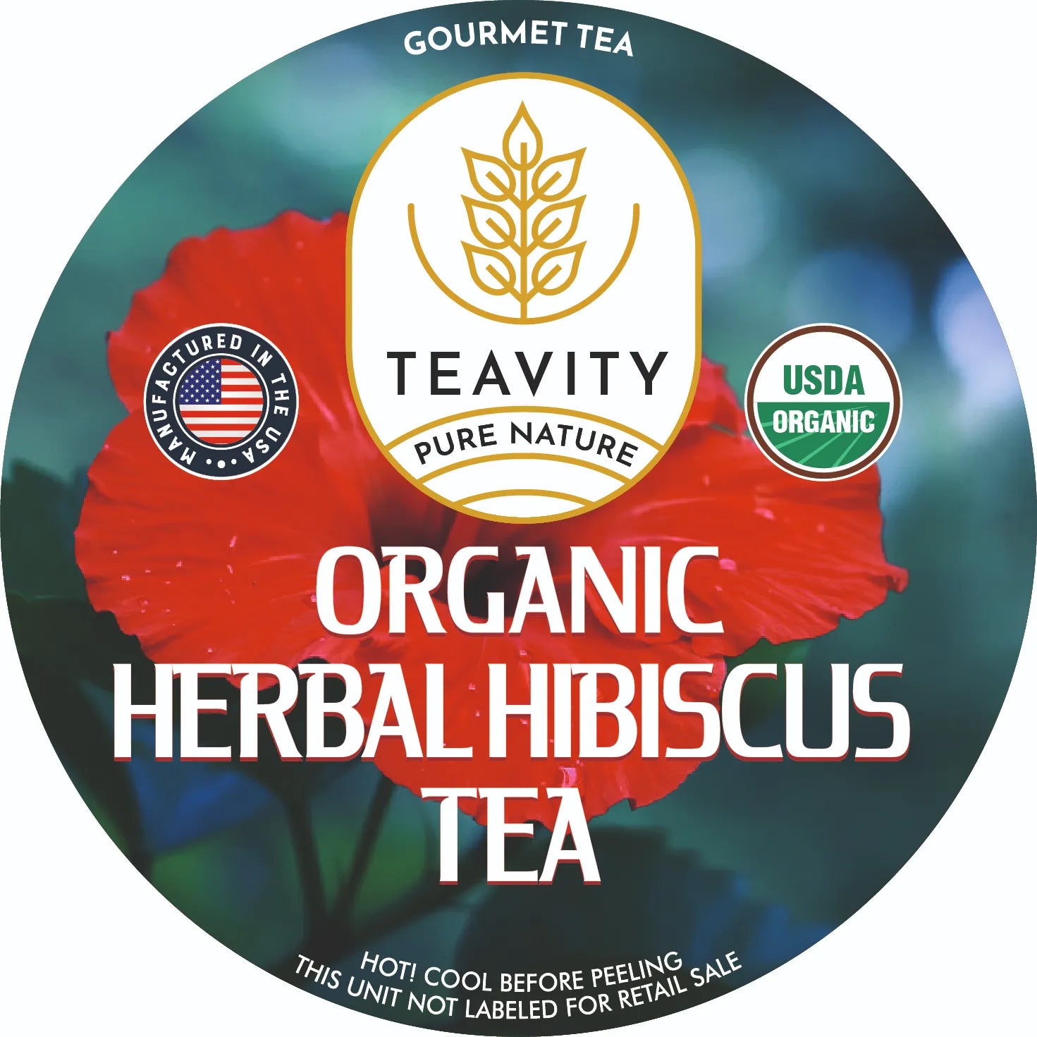 Organic Herbal Hibiscus Tea