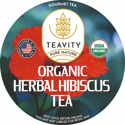 Organic Herbal Hibiscus Tea Pods