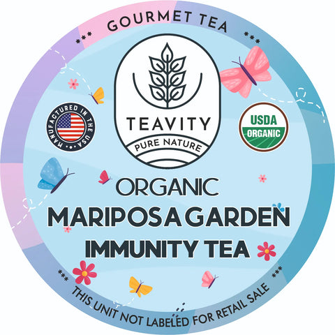Organic Mariposa Garden Tea Pods