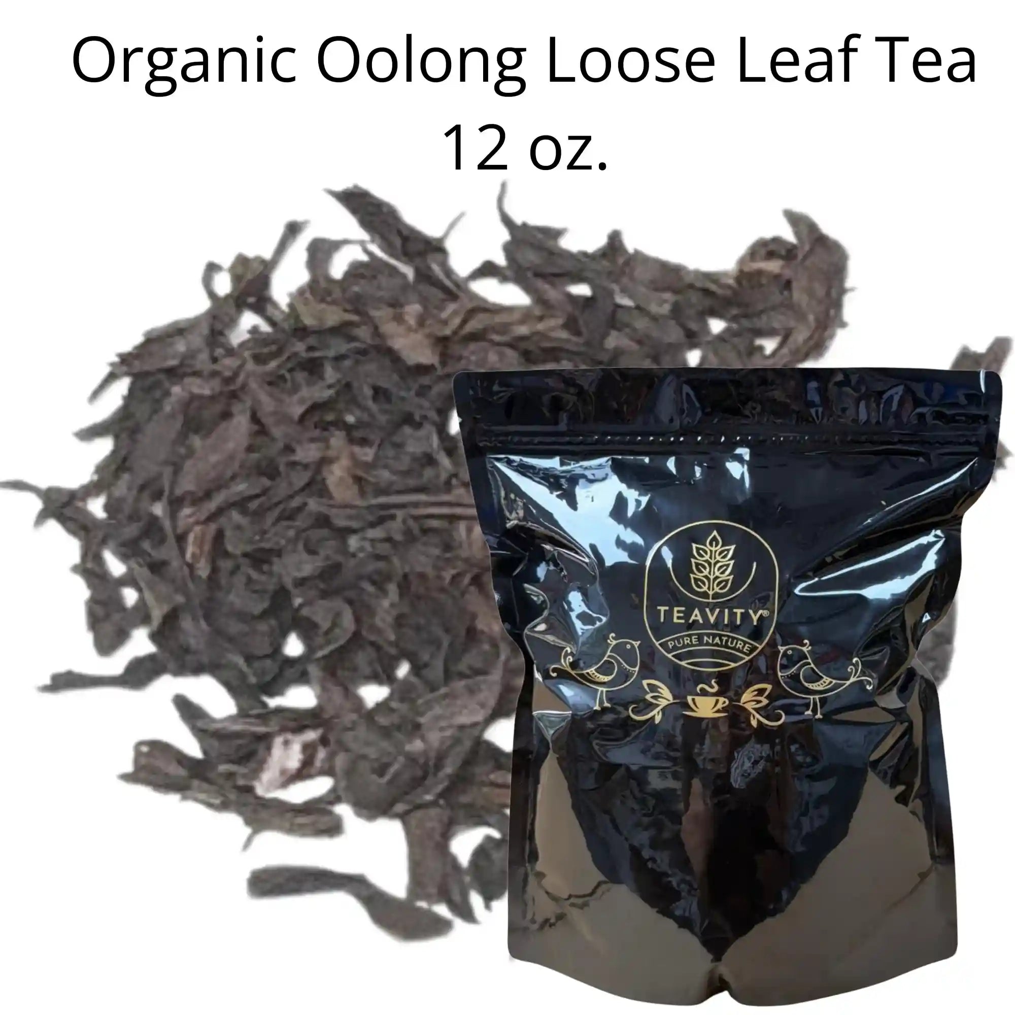 Organic Oolong Loose Leaf Tea 12 oz - Teavity