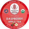 Organic Raspberry Apple Tea Logo - Teavity
