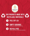 Recyclable Teavity tea pod eco-friendly for environment