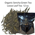 Sencha Tea Loose Leaf Organic Green Tea with bag