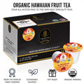 Teavity Fruity and Sweet Organic Hawaiian Fruit Tea Single-Serve Pods