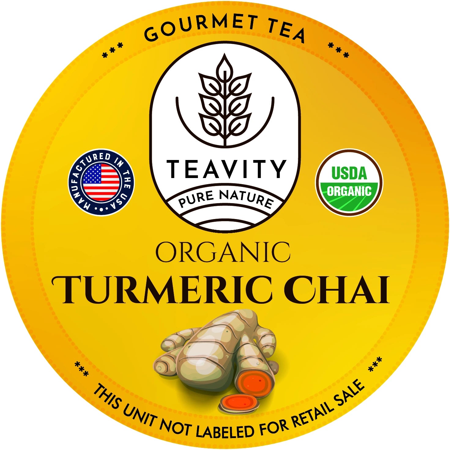 Organic Turmeric Chai Tea