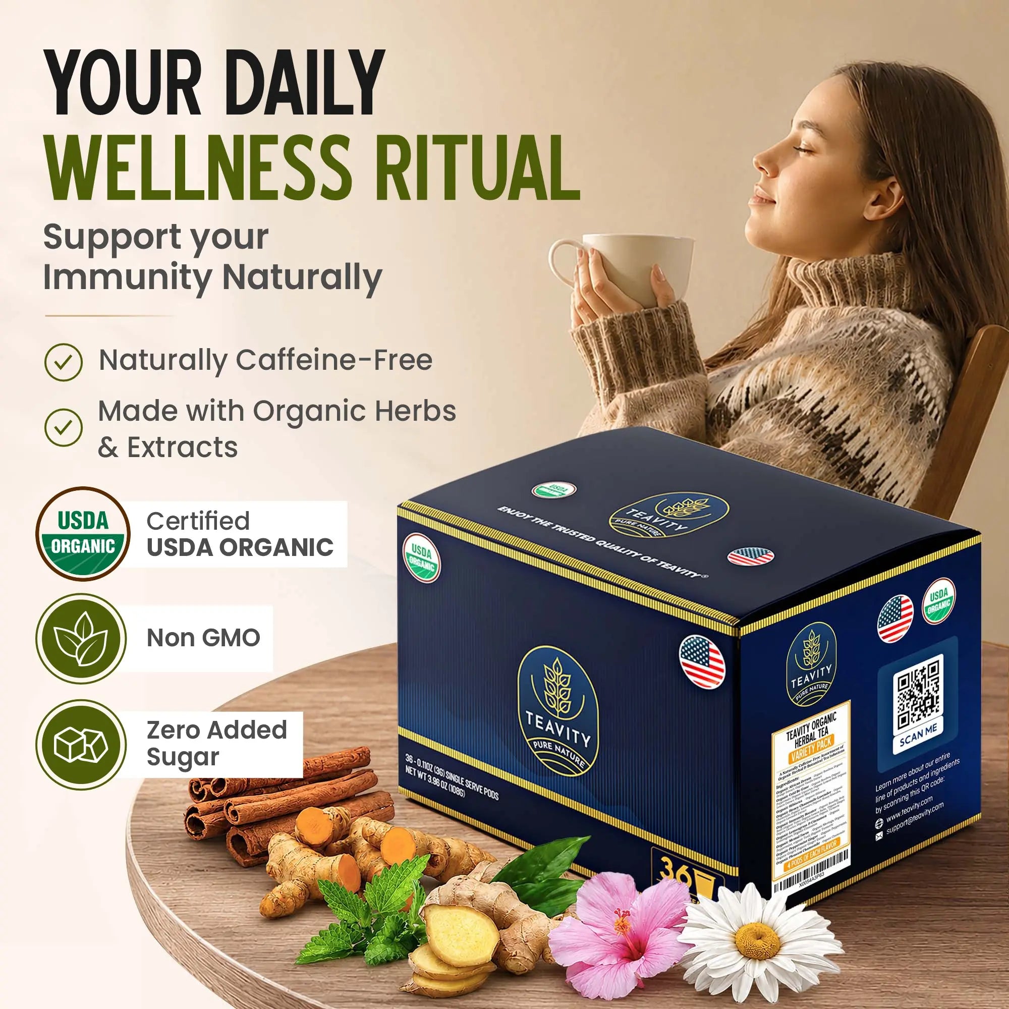 decaf tea pods for keurig