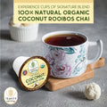 Organic Coconut Rooibos Chai Tea Pods
