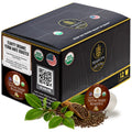 Teavity Organic Roasted Yerba Mate Tea Pods, 12 count box, K-Cup compatible