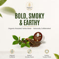 What's inside Teavity Organic Roasted Yerba Mate Tea Pods: organic ingredients, nothing else in the pod