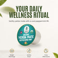 One Teavity Organic Yerba Mate Refreshing Mint Tea Pod: ready to brew hot or iced