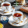 Teavity organic English Breakfast black tea pods for single serve Keurig coffee maker