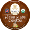 Teavity Organic Roasted Yerba Mate tea pod lid