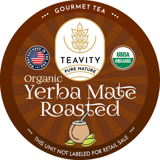 Organic Roasted Yerba Mate Tea Pods for Keurig