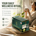 Your daily wellness ritual, Teavity Organic Ginger Green Tea 24 count box