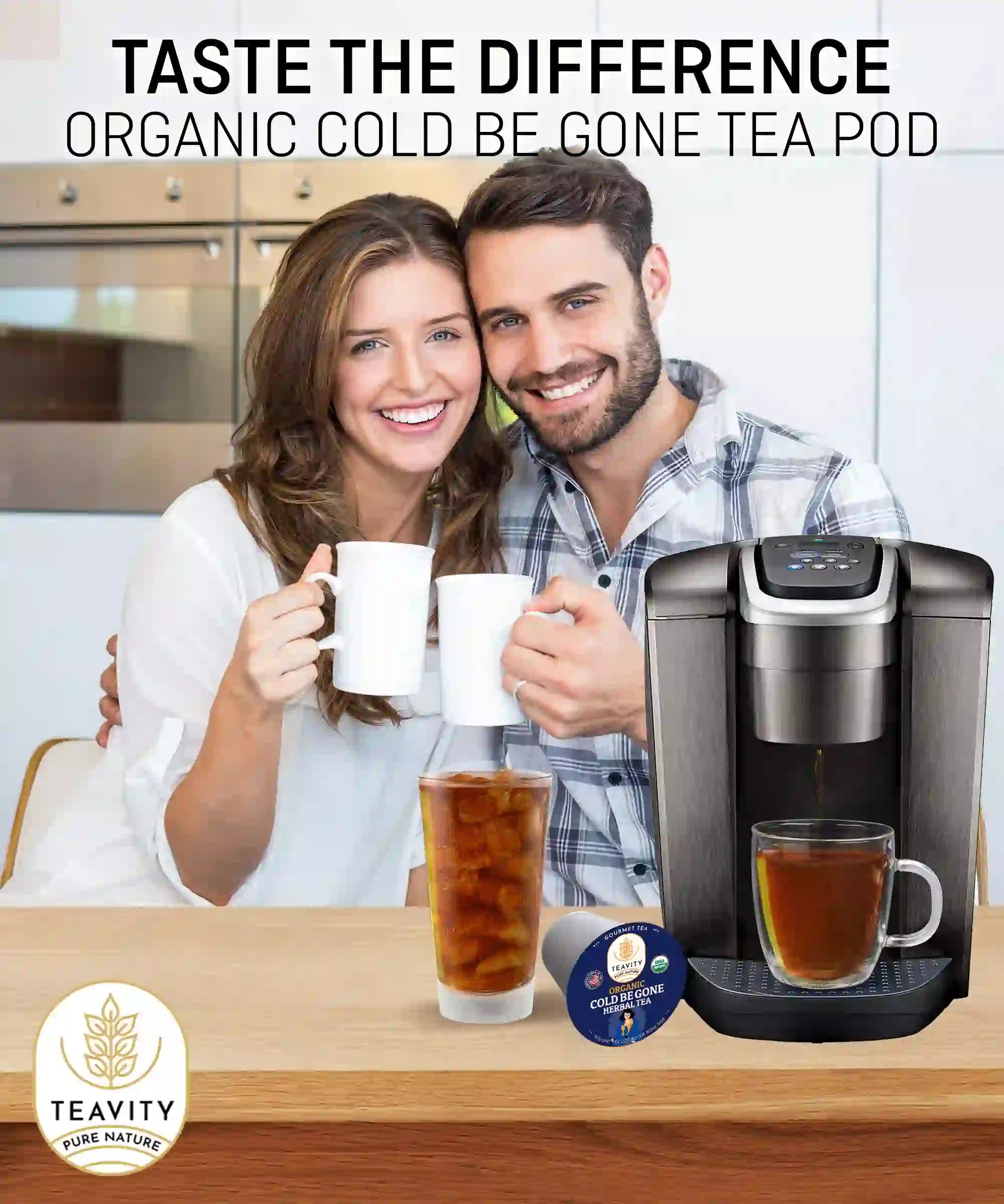 Taste the difference with organic Cold be Gone Tea - Teavity