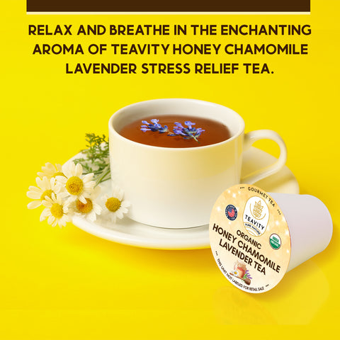 Organic Honey Chamomile Lavender Tea