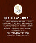 Teavity Quality Assurance for organic tea pods