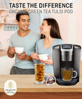 Teavity organic tulsi holy basil green tea pods for Keurig K-cup brewers