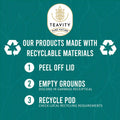 Teavity Organic Tea made with recyclable materials