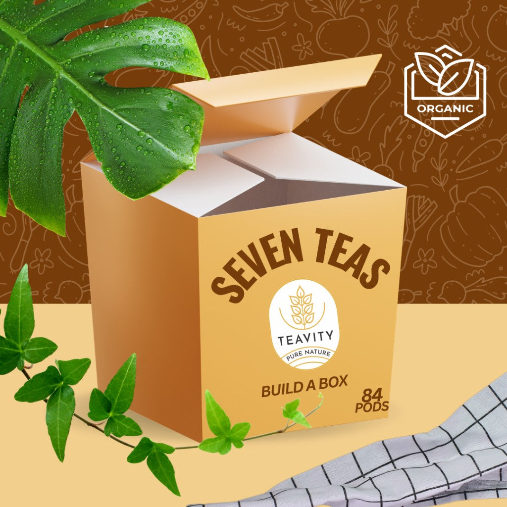 Teavity Seven Teas Build-a-Box — organic tea pod subscription bundle